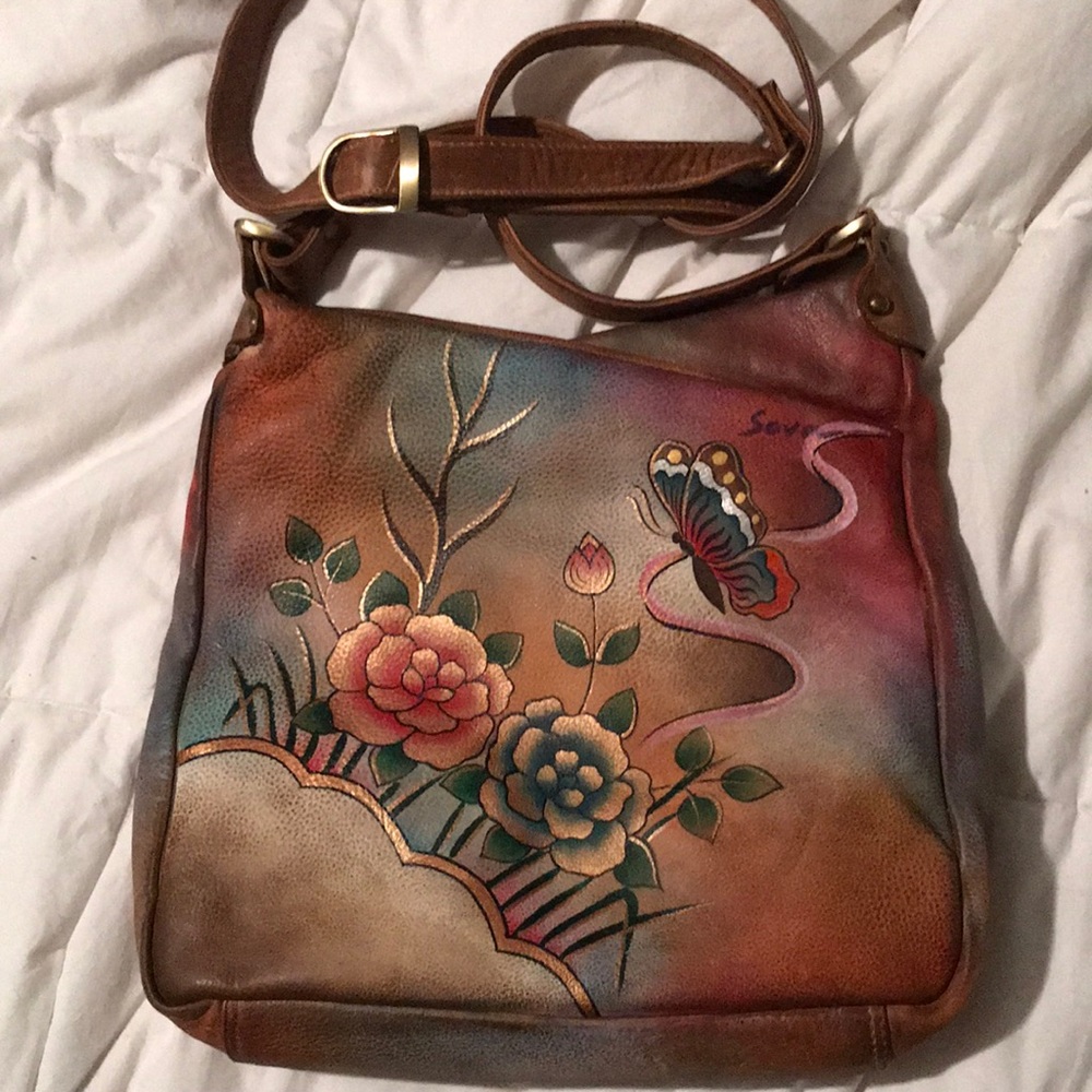 SOVA hand painted  purse